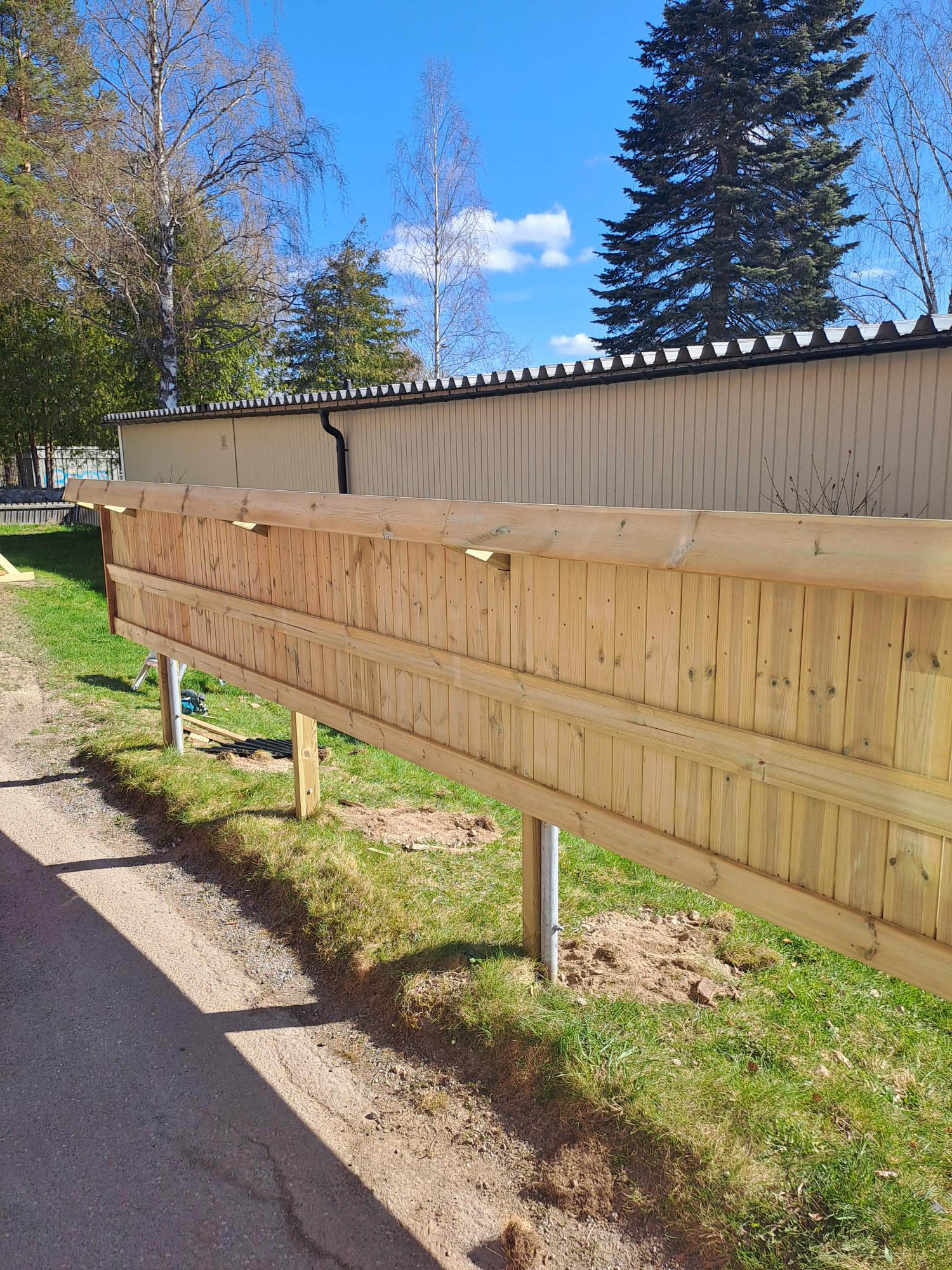 Nya postlådehus Frejavägen i Forsa